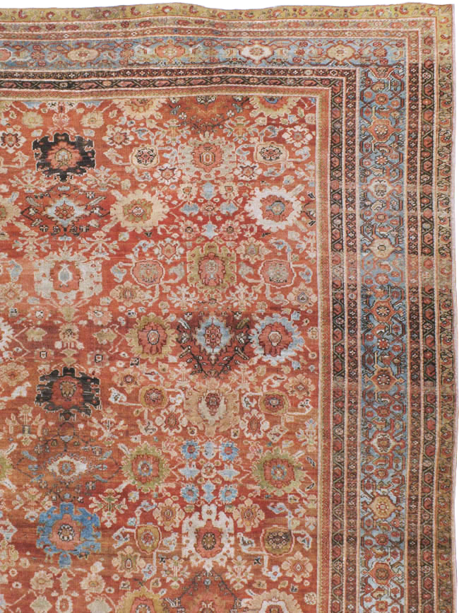 Antique Persian Mahal Carpet, No.21939 - Gss