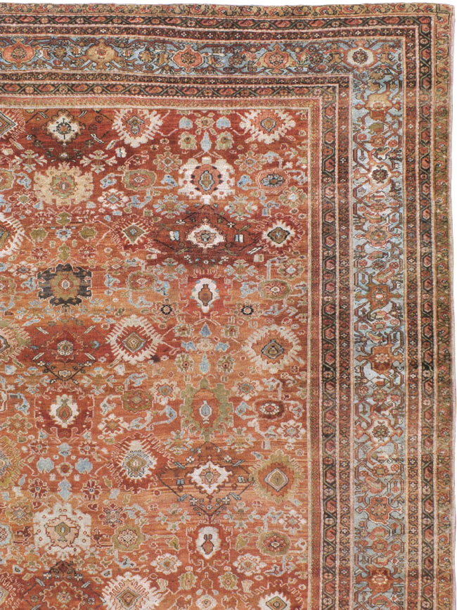 Antique Persian Mahal Carpet, No.21939 - Gss