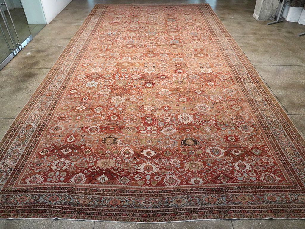 Antique Persian Mahal Carpet, No.21939 - Gss