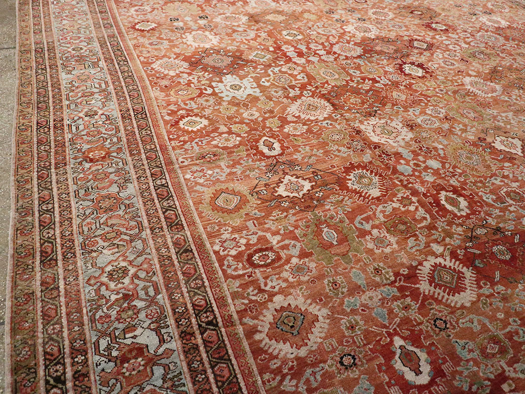 Antique Persian Mahal Carpet, No.21939 - Gss