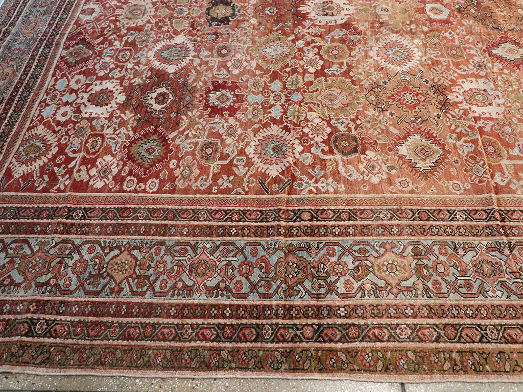 Antique Persian Mahal Carpet, No.21939 - Gss