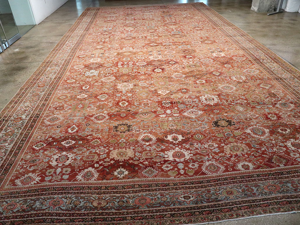 Antique Persian Mahal Carpet, No.21939 - Gss