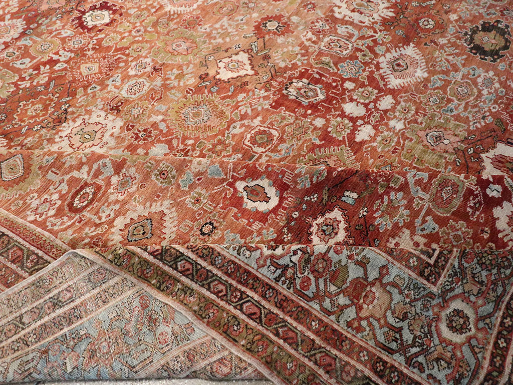 Antique Persian Mahal Carpet, No.21939 - Gss