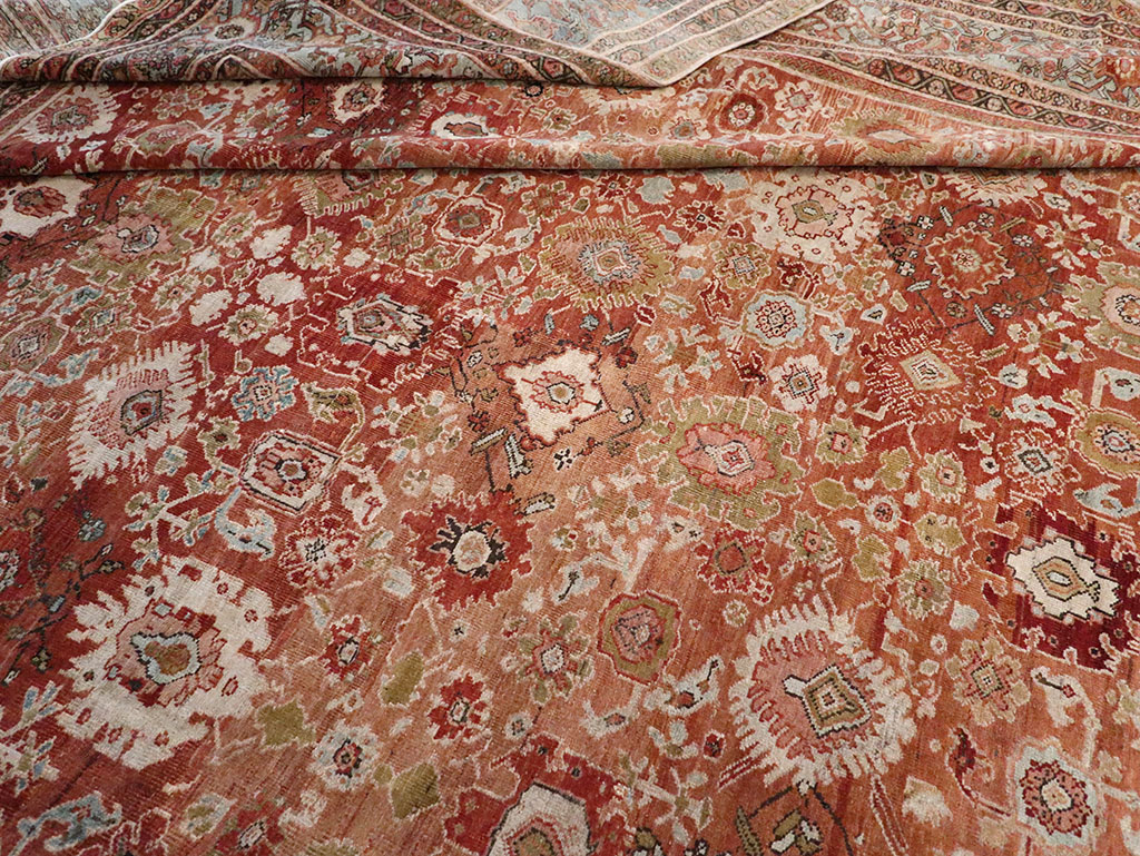 Antique Persian Mahal Carpet, No.21939 - Gss