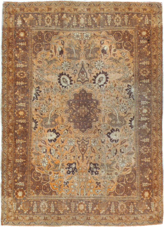 Antique Persian Tabriz Rug, No.21956 - Gss