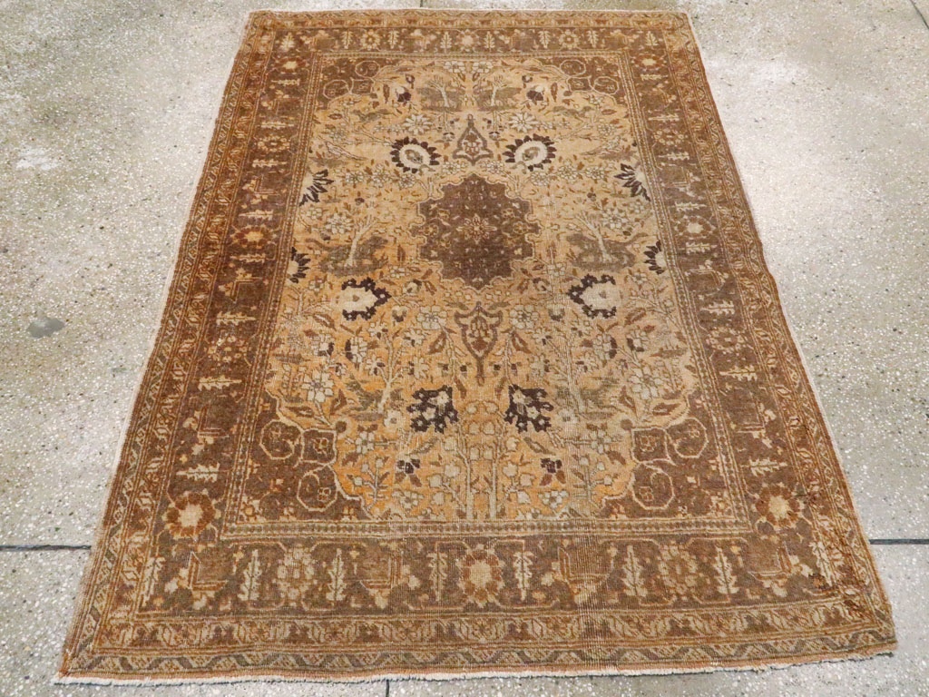 Antique Persian Tabriz Rug, No.21956 - Gss
