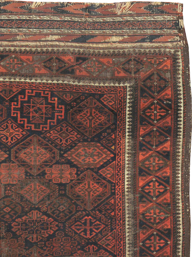 Antique Persian Baluch Rug, No.21961 - Gss