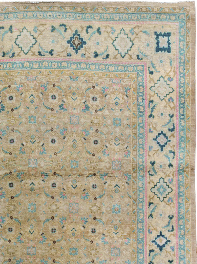 Antique  Persian Mahal Carpet, No.21969 - Gss