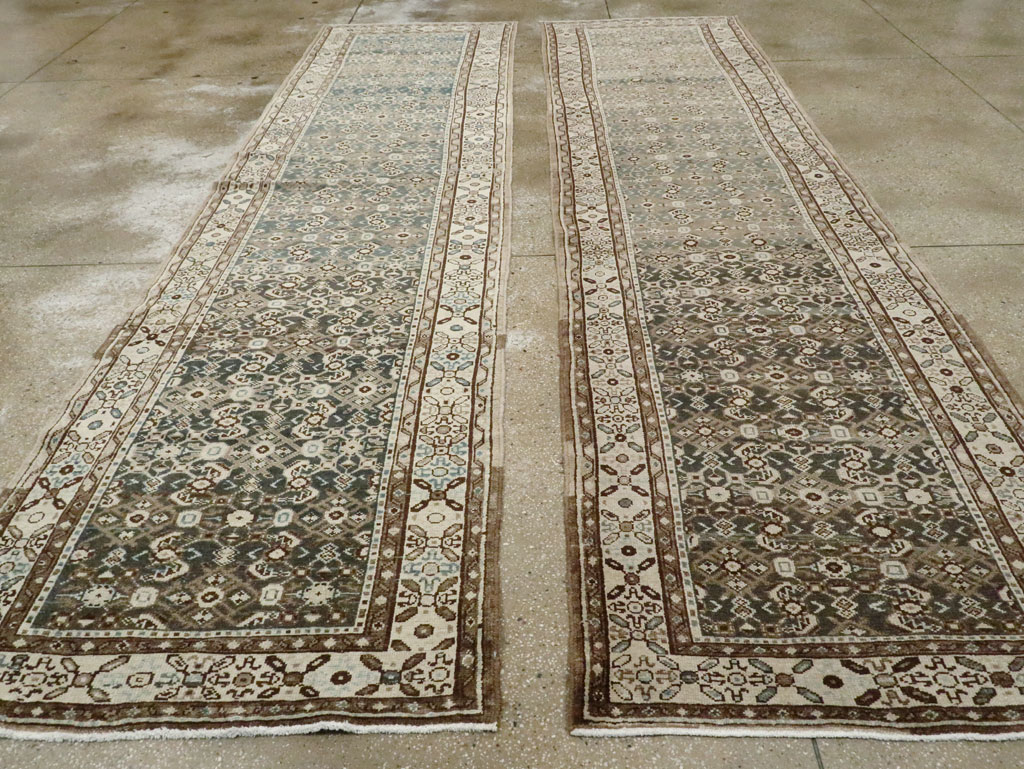 Vintage Persian Malayer Runner (Pair: 1 of 2), No.21973 - Gss