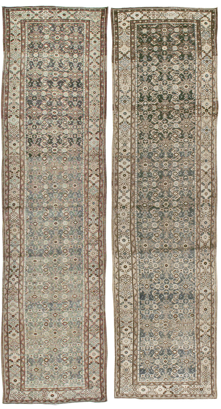 Vintage Persian Malayer Runner (Pair: 1 of 2), No.21973 - Gss