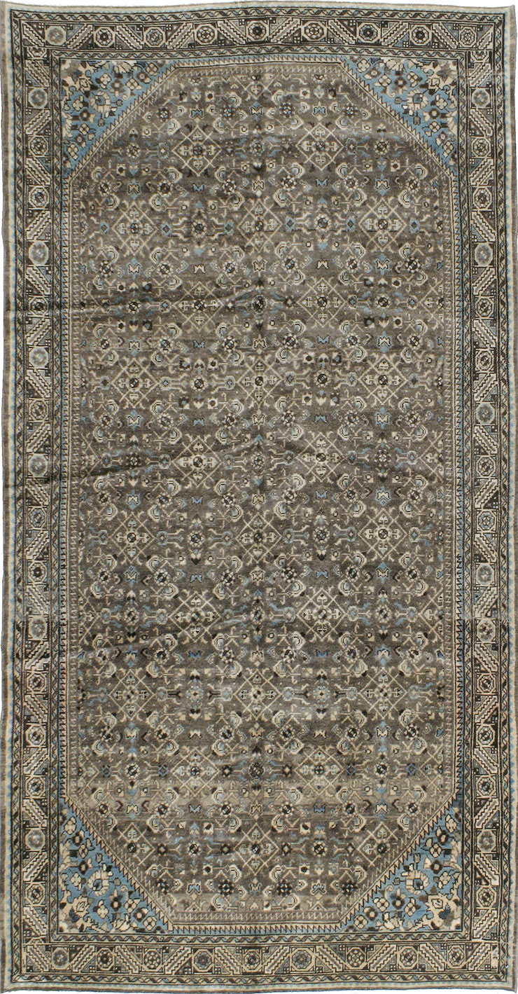 Vintage Persian Malayer Gallery Rug, No.21978 - Gss