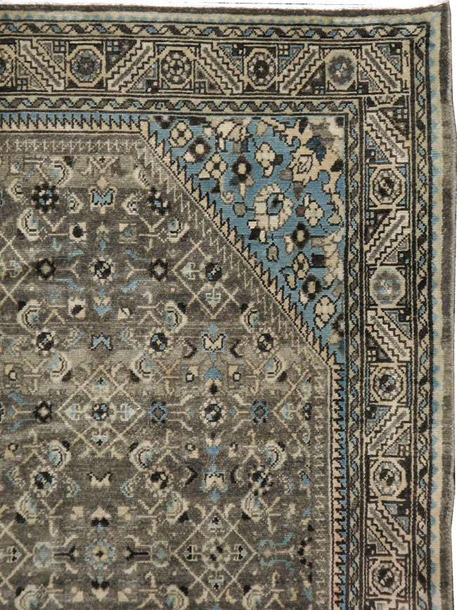 Vintage Persian Malayer Gallery Rug, No.21978 - Gss