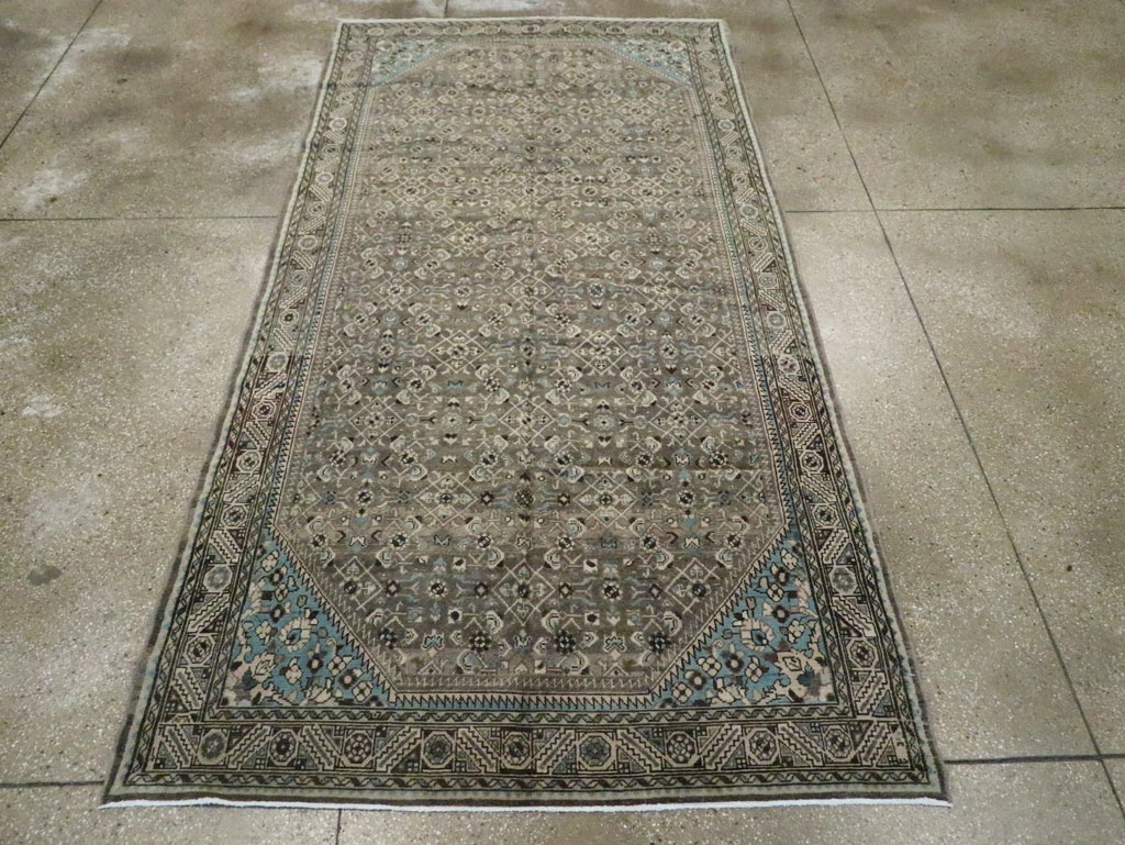 Vintage Persian Malayer Gallery Rug, No.21978 - Gss