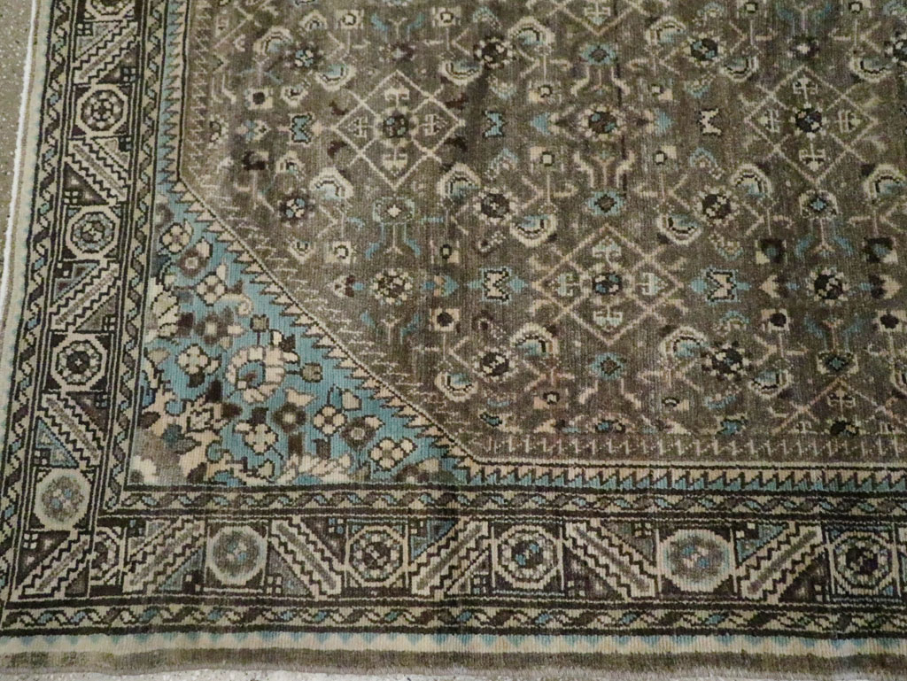 Vintage Persian Malayer Gallery Rug, No.21978 - Gss