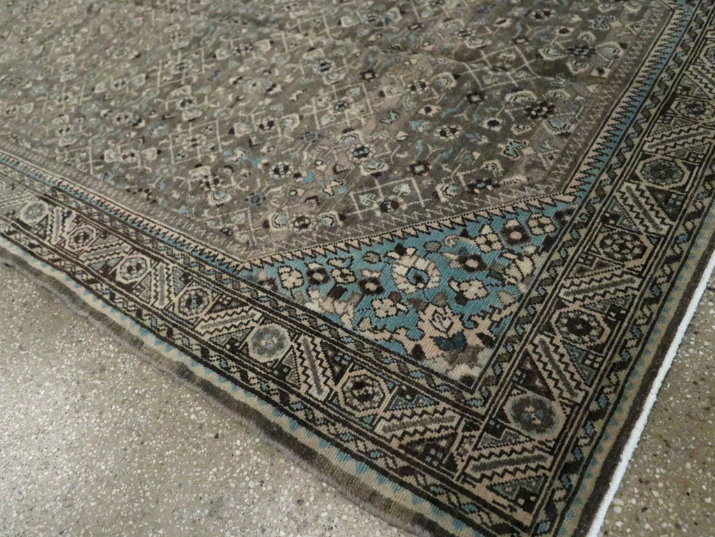 Vintage Persian Malayer Gallery Rug, No.21978 - Gss