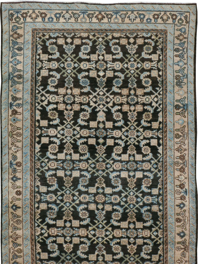 Vintage Persian Malayer Runner, No.21993 - Gss