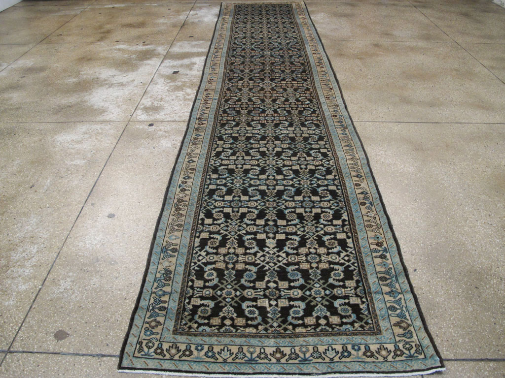 Vintage Persian Malayer Runner, No.21993 - Gss