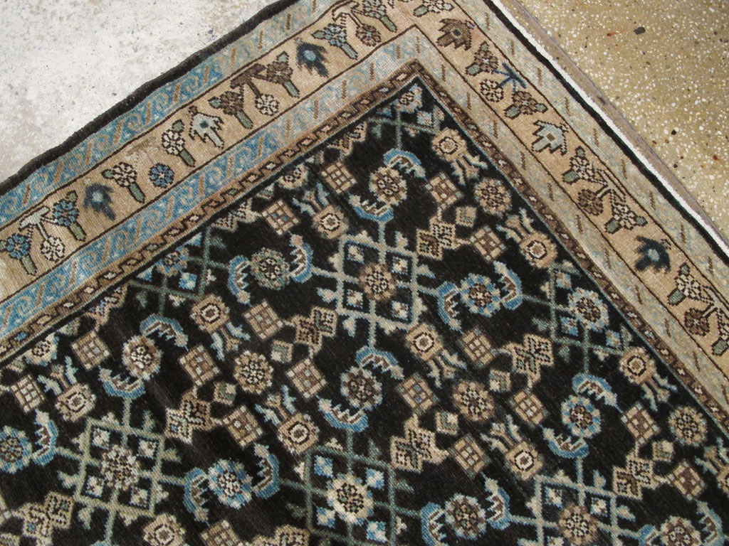 Vintage Persian Malayer Runner, No.21993 - Gss