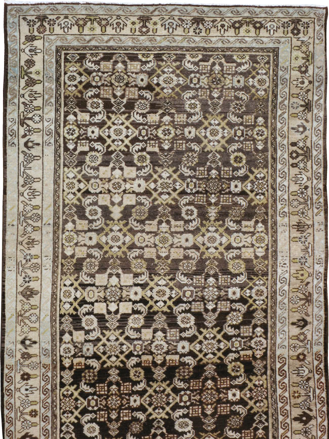 Vintage Persian Malayer Runner, No.21994 - Gss