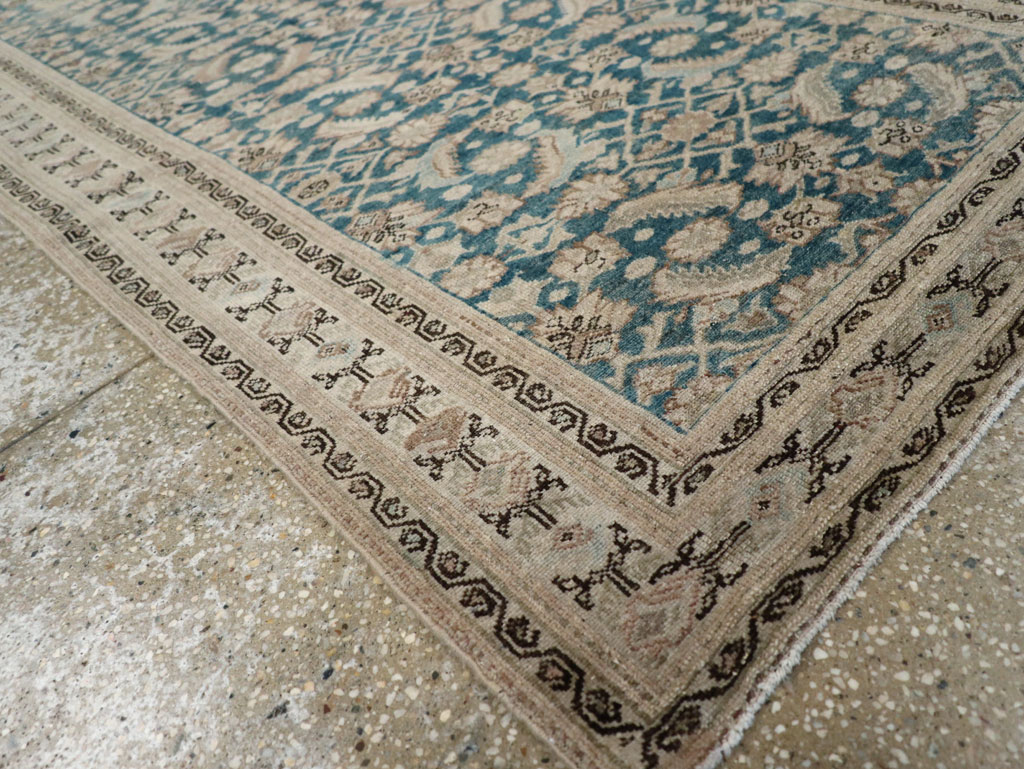 Antique Persian Malayer Accent Rug, No.22002 - Gss