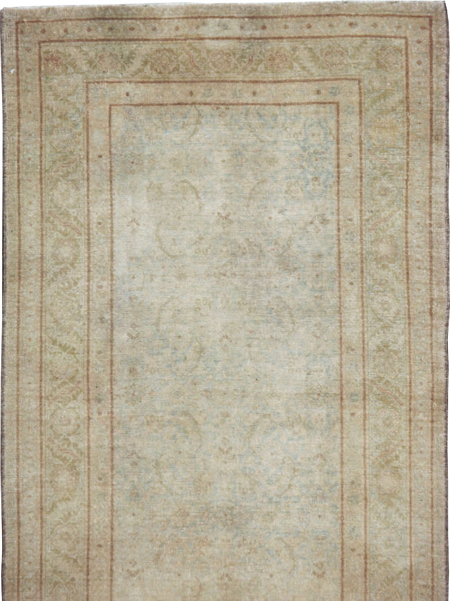 Antique Persian Tabriz Runner, No.22003 - Gss
