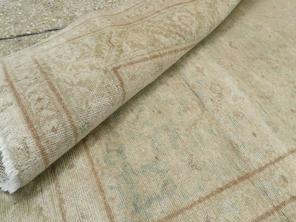 Antique Persian Tabriz Runner, No.22003 - Gss