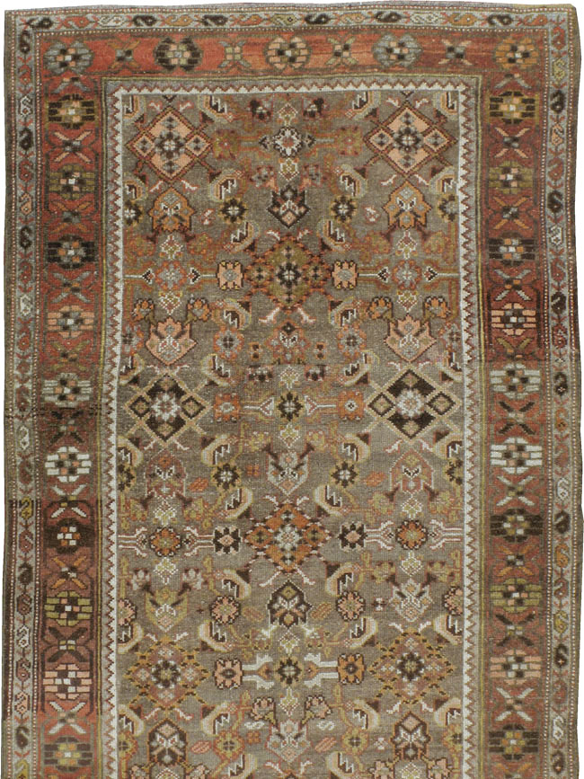 Vintage Persian Kurdish Runner, No.22006 - Gss