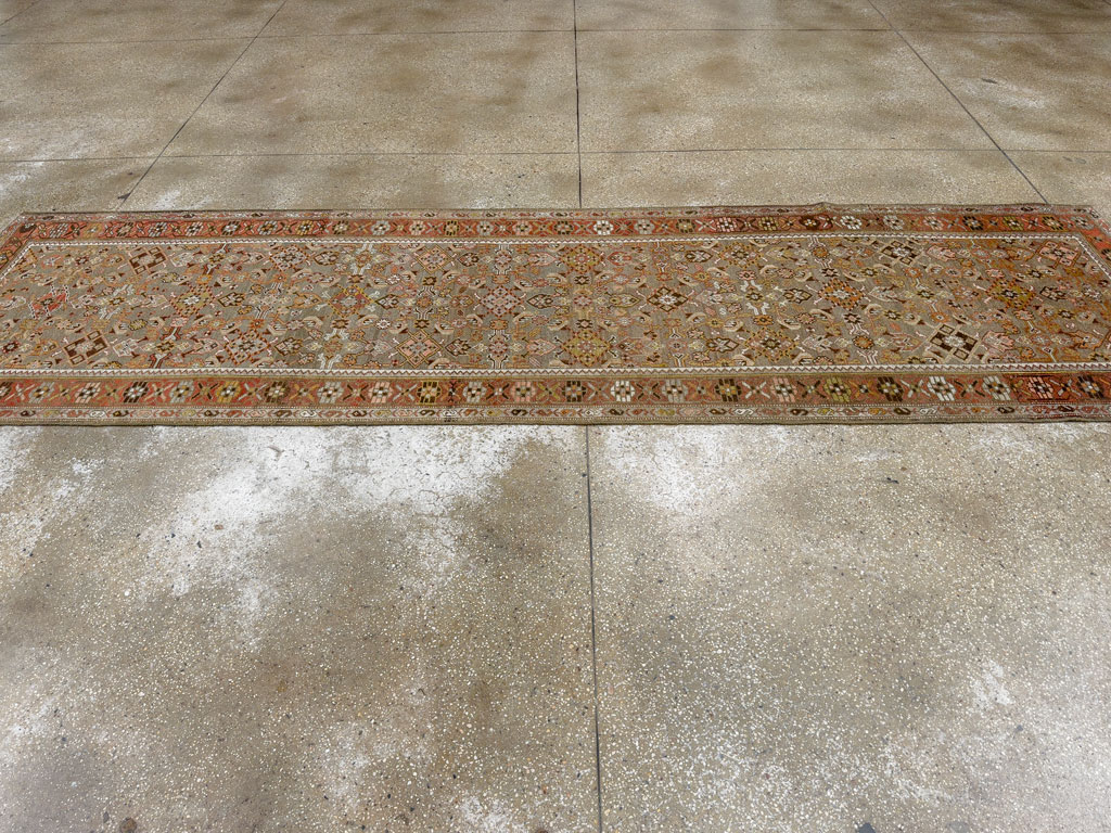 Vintage Persian Kurdish Runner, No.22006 - Gss