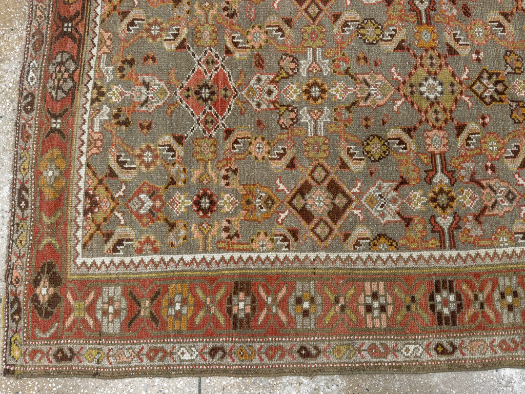 Vintage Persian Kurdish Runner, No.22006 - Gss