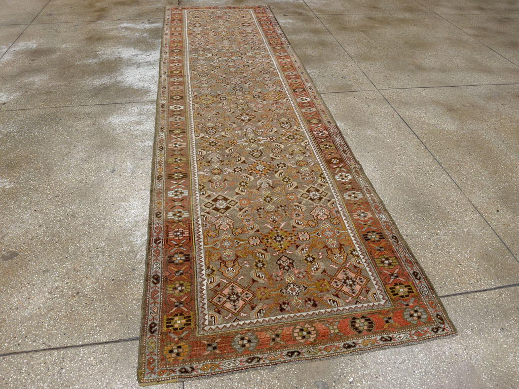 Vintage Persian Kurdish Runner, No.22006 - Gss