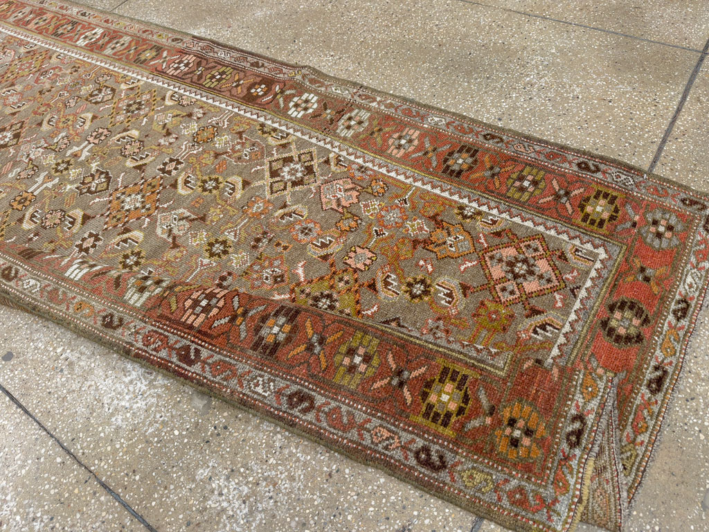 Vintage Persian Kurdish Runner, No.22006 - Gss