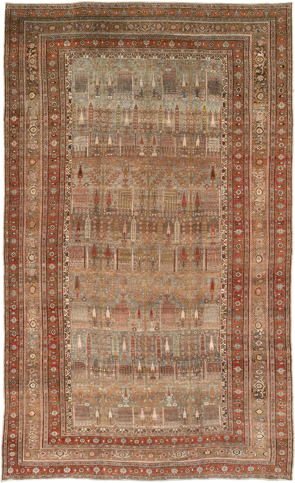 Antique Persian Bidjar Carpet, No.22011 - Gss