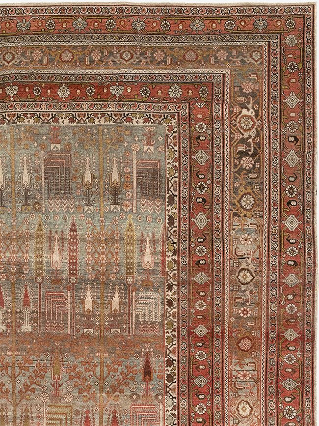 Antique Persian Bidjar Carpet, No.22011 - Gss