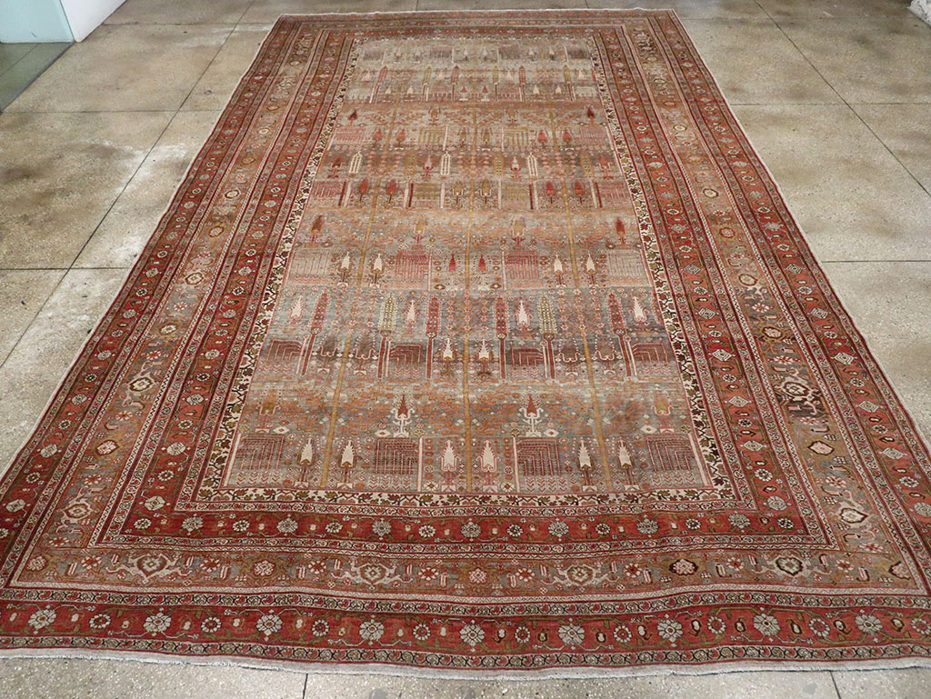 Antique Persian Bidjar Carpet, No.22011 - Gss