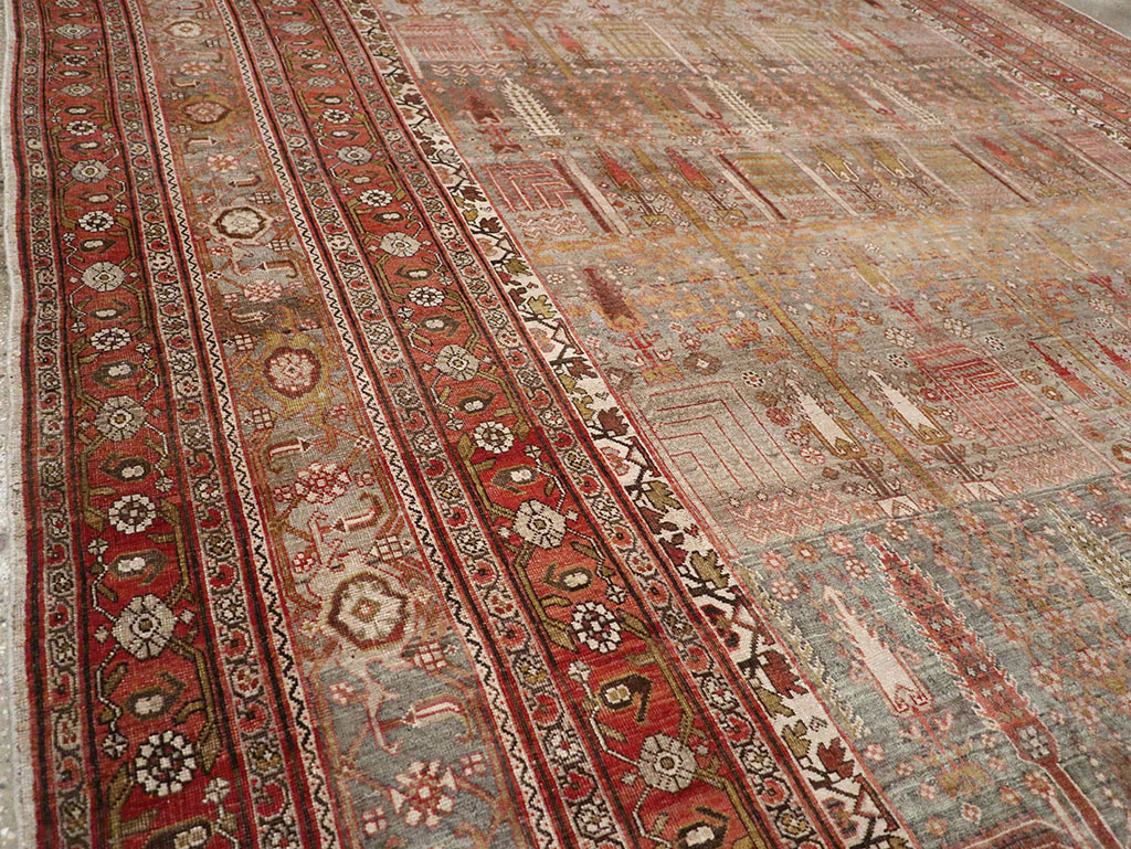 Antique Persian Bidjar Carpet, No.22011 - Gss
