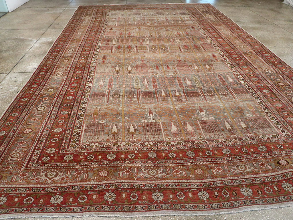 Antique Persian Bidjar Carpet, No.22011 - Gss