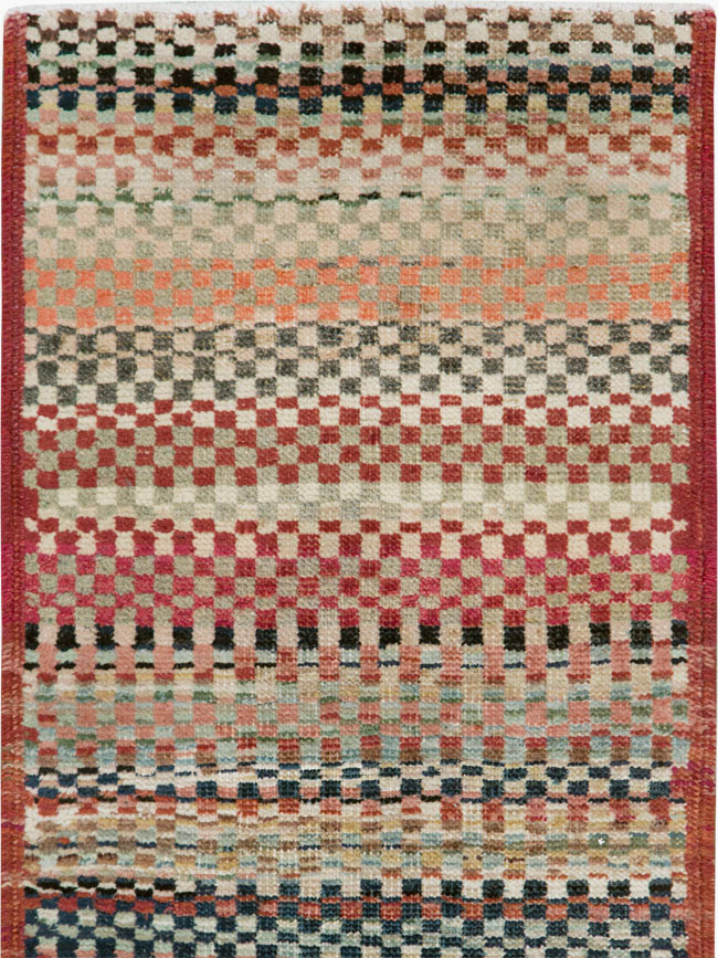 Vintage Turkish Anatolian Runner, No.22023 - Gss