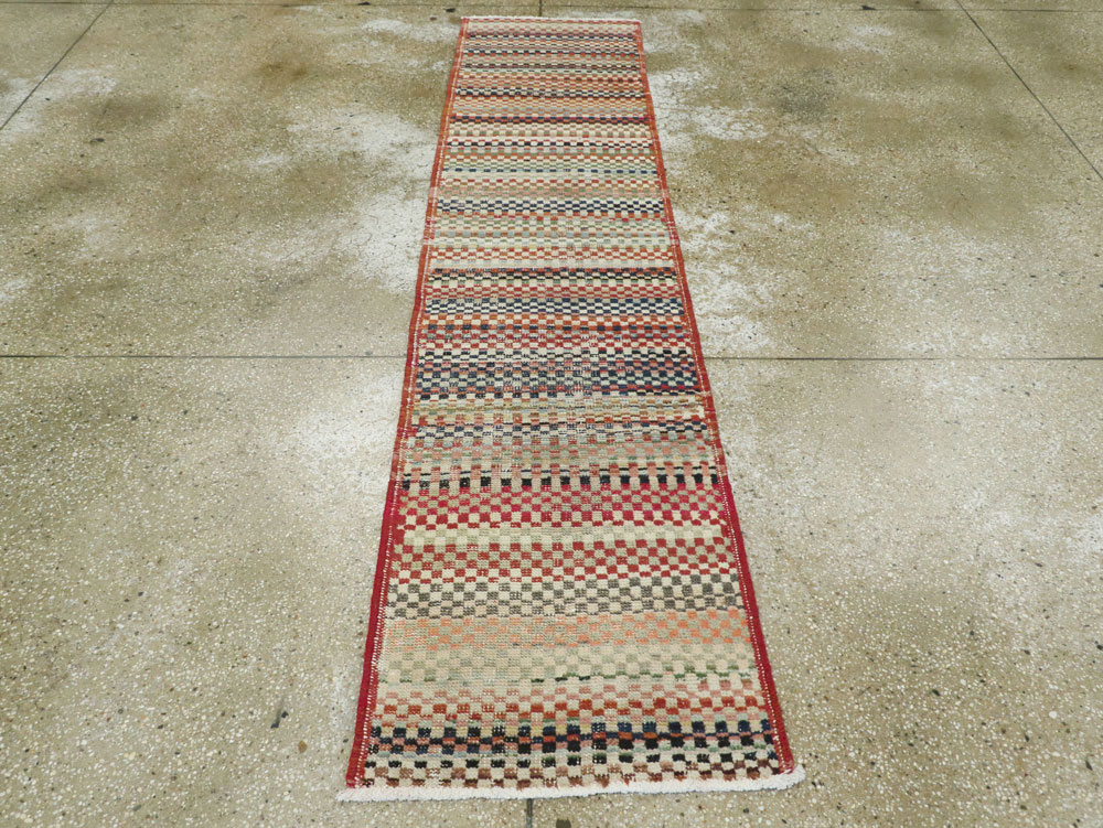 Vintage Turkish Anatolian Runner, No.22023 - Gss