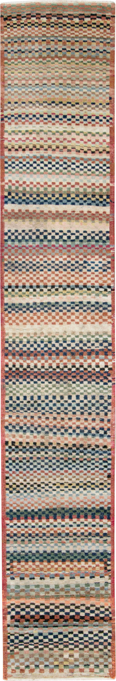 Vintage Turkish Anatolain Runner, No.22024 - Gss