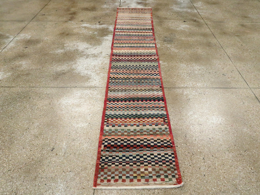 Vintage Turkish Anatolain Runner, No.22024 - Gss