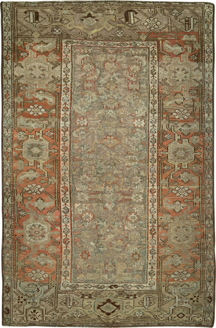 Antique Persian Kurdish Rug, No.22032 - Gss
