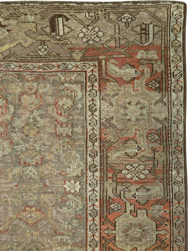 Antique Persian Kurdish Rug, No.22032 - Gss