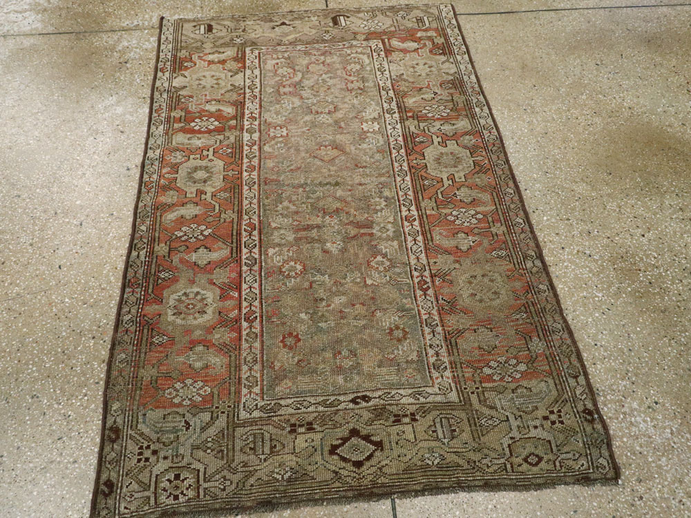 Antique Persian Kurdish Rug, No.22032 - Gss