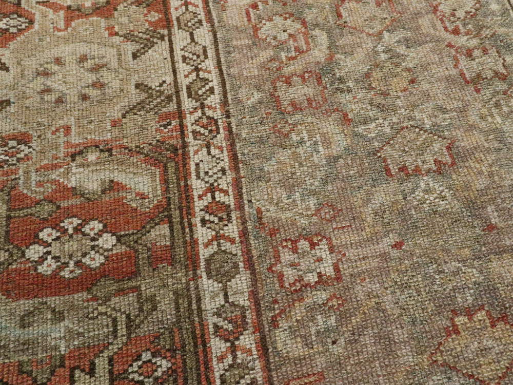 Antique Persian Kurdish Rug, No.22032 - Gss