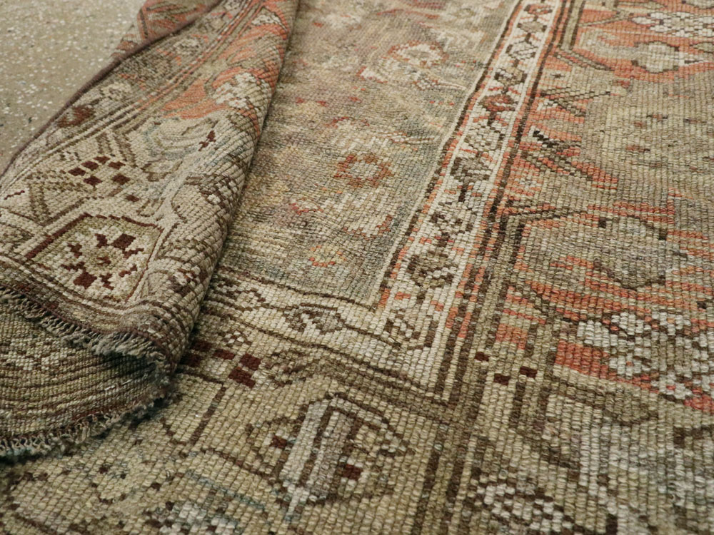 Antique Persian Kurdish Rug, No.22032 - Gss