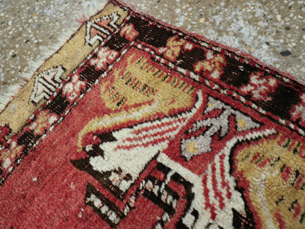 Vintage Turkish Oushak Rug, No.22039 - Gss