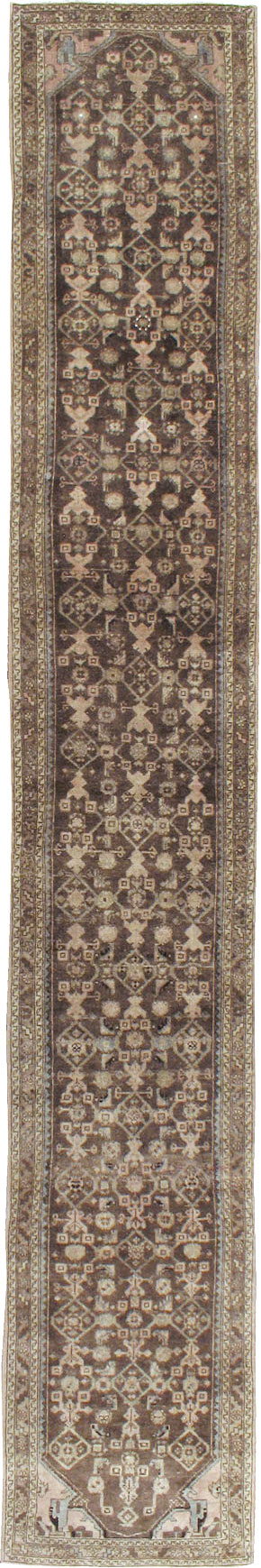 Vintage Persian Malayer Runner, No.22046 - Gss