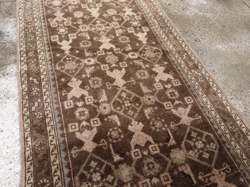 Vintage Persian Malayer Runner, No.22046 - Gss