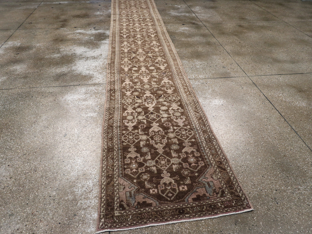 Vintage Persian Malayer Runner, No.22046 - Gss