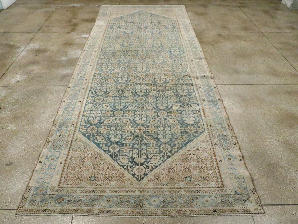 Vintage Persian Malayer Long Gallery Carpet, No.22047 - Gss